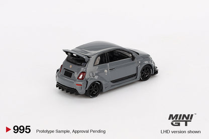 MiniGT 1:64 Abarth 595 LB-WORKS x Abas Works – Grey #995
