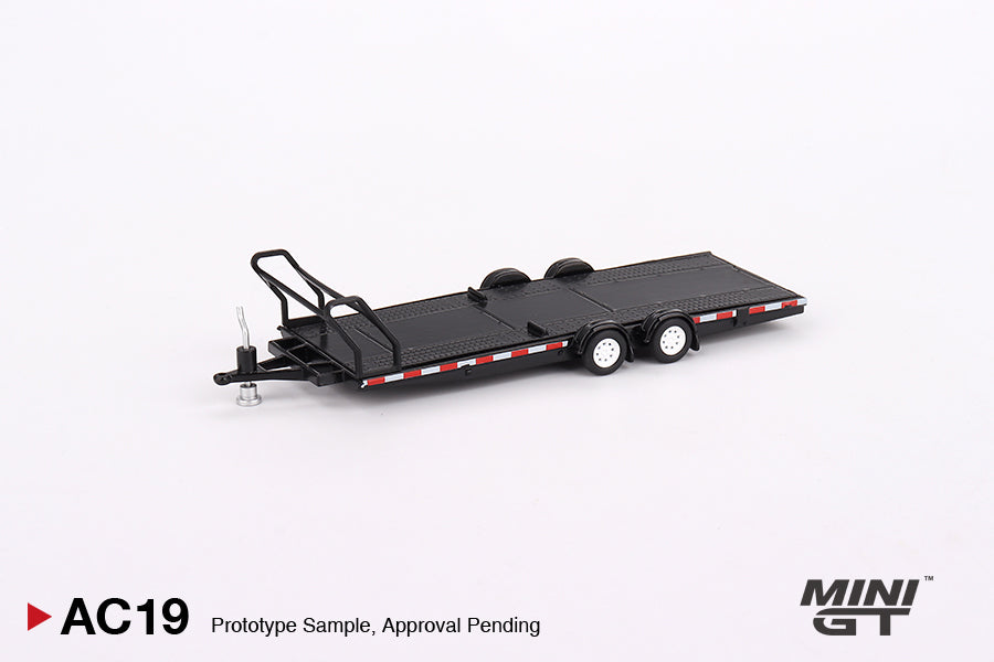 MiniGT 1:64 Car Hauler Trailer Type B - Black MGTAC19