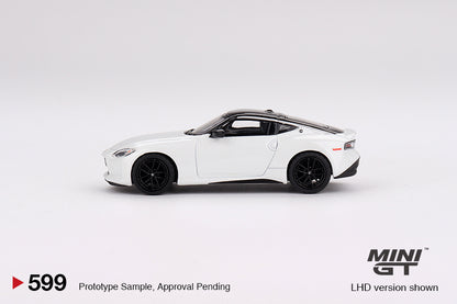 MiniGT 1:64 Nissan Z Performance 2023 Everest White – MiJo Exclusive #599