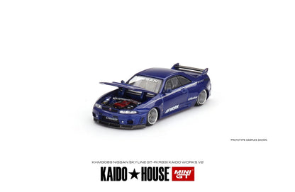 Kaido House 1:64 Nissan Skyline GT-R (R33) Kaido Works V2 - Regular & Chase PAIR