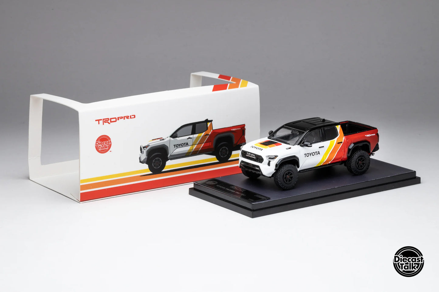 GCD X DiecastTalk 1:64 Toyota TRD PRO 4-Truck Set