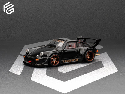 FG 1:64 Porsche RWB 930 Fully Opening - Black