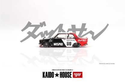 MiniGT X Kaido House 1:64 Datsun Street 510 Racing V1