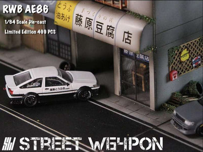 Street Weapon 1:64 RWB Toyota AE86 Trueno - 3 Styles