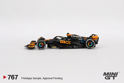 MiniGT 1:64 McLaren MCL60 #4 Lando Norris 2023 F1 Japan GP 2nd Place – MiJo Exclusive #767