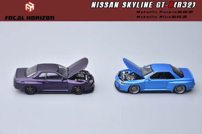 Focal Horizon 1:64 Nissan Skyline GT-R R32 Japan Garage Active - *2 Colors*
