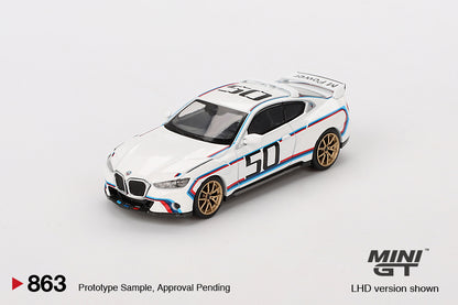 MiniGT 1:64 BMW 3.0 CSL – White #863