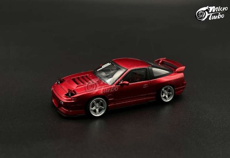 Micro Turbo 1:64 Nissan 180SX Flip Up Lights - Red