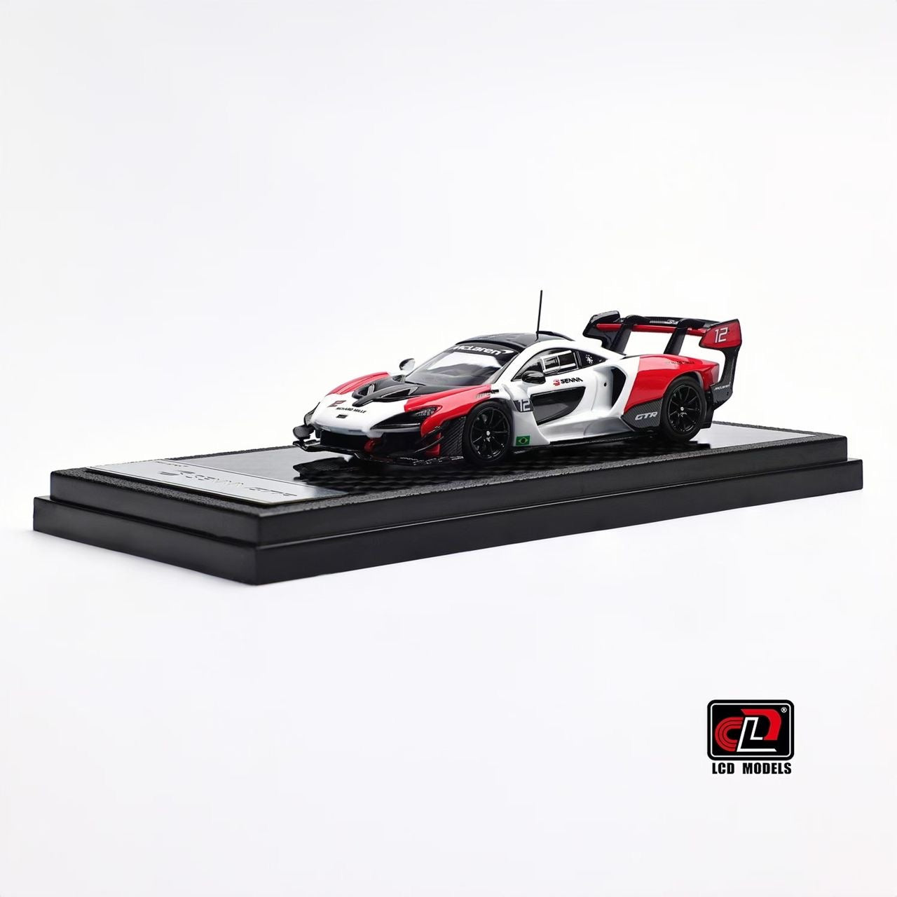 LCD Model 1:64 McLaren Senna GTR - Red/White