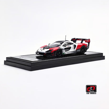 LCD Model 1:64 McLaren Senna GTR - Red/White