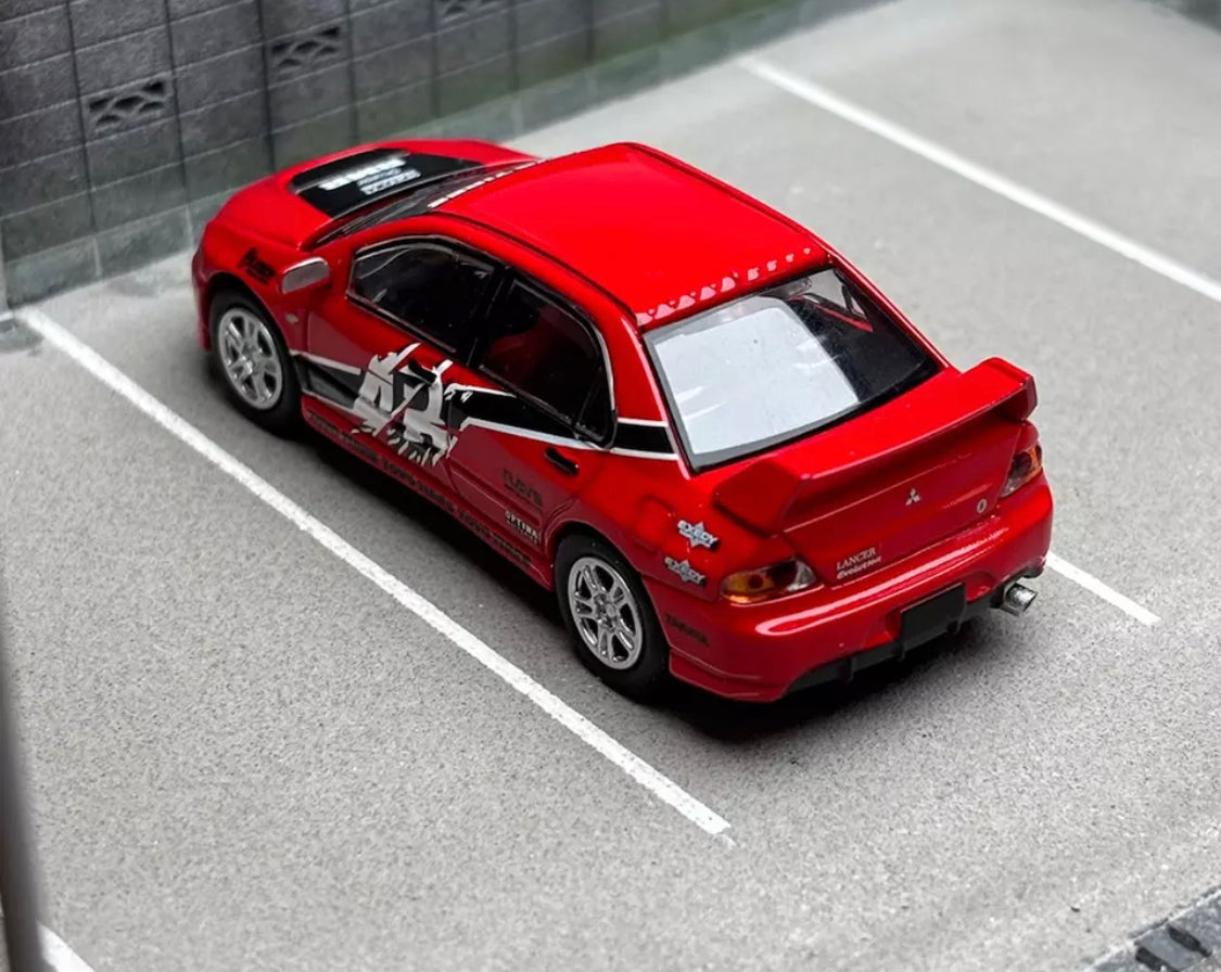 LMLF 1:64 JDM Lancer EVO 9 IX Racing Sports