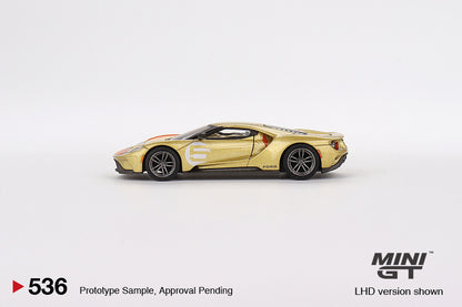 MiniGT 1:64 Ford GT Holman Moody Heritage Edition - MiJo Exclusive #536