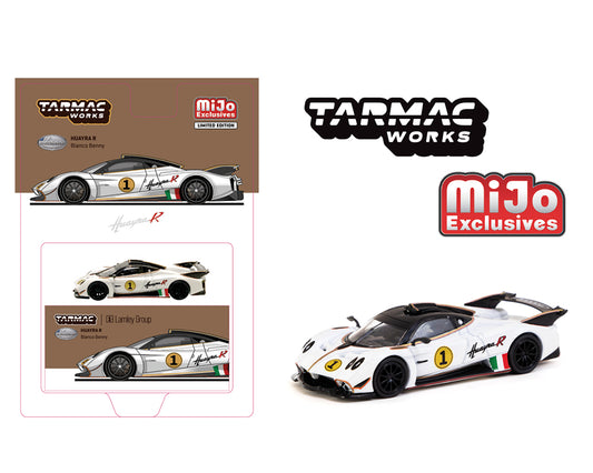 Tarmac Works 1:64 Pagani Huayra R – Bianco Benny – Global64 – MiJo Exclusive