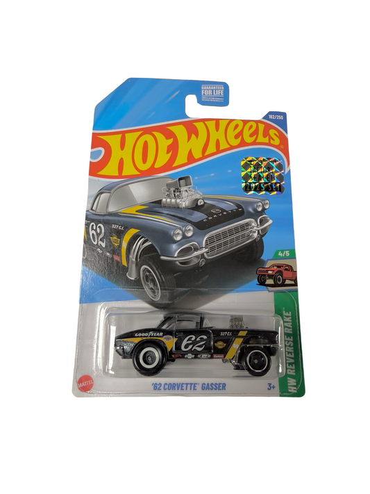 Hot Wheels 1:64 2025 Super Treasure Hunt Factory Sealed - ‘62 Corvette Gasser