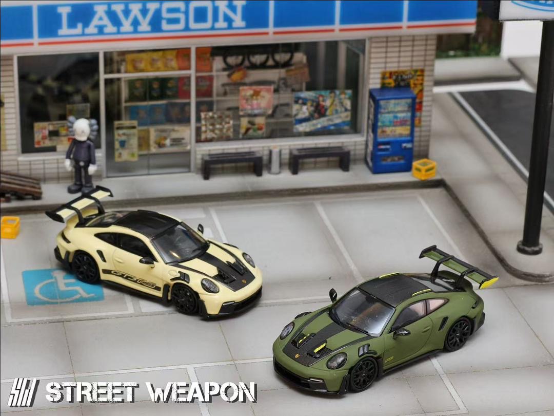 Street Weapon 1:64 Porsche 992 GT3 RS - *4 Colors*