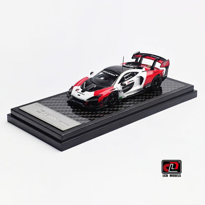 LCD Model 1:64 McLaren Senna GTR - Red/White