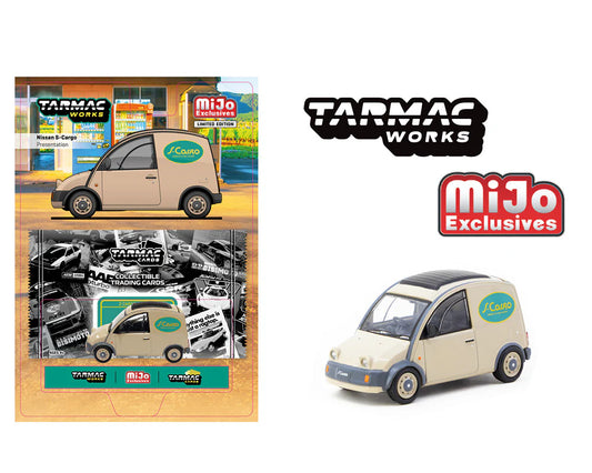 Tarmac Works 1:64 Nissan S Cargo Presentation with Cards
