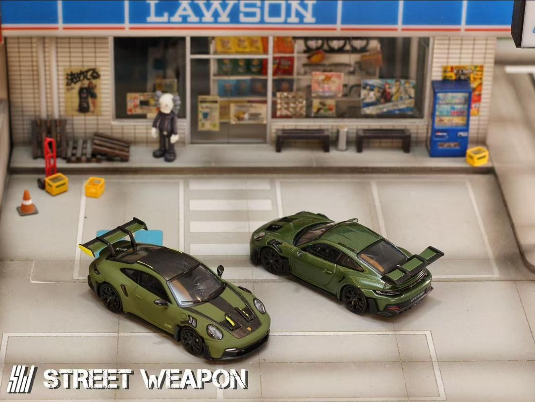 Street Weapon 1:64 Porsche 992 GT3 RS - *4 Colors*