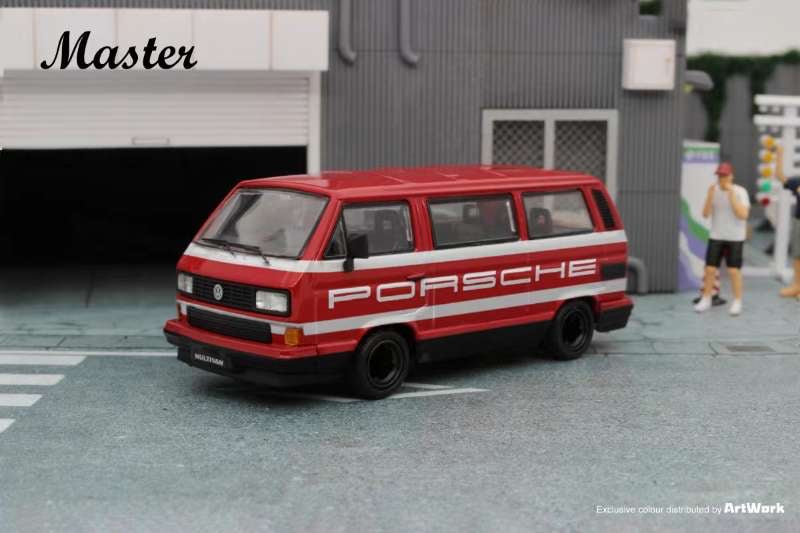 Master 1:64 VW Volkswagen T3 Van - 2 Styles