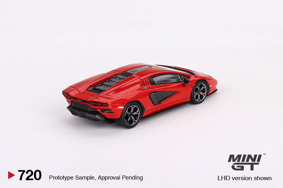 MiniGT 1:64 Lamborghini Countach LPI 800-4 – Rosso Mars – MiJo Exclusive #720