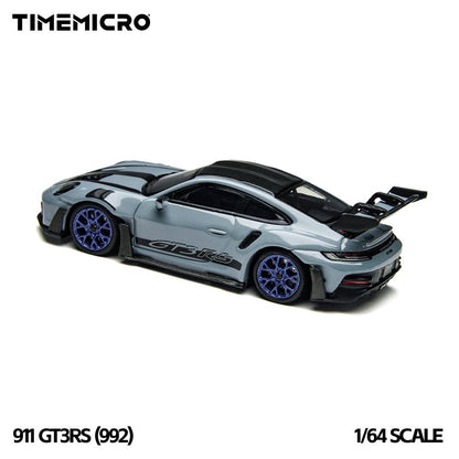 Time Micro 1:64 Porsche 992 GT3RS - Polar Grey