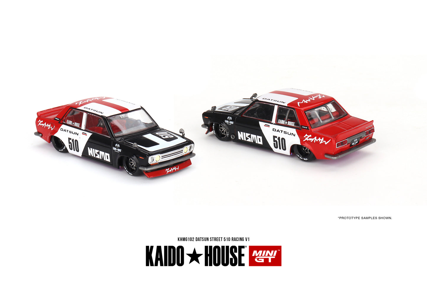 MiniGT X Kaido House 1:64 Datsun Street 510 Racing V1