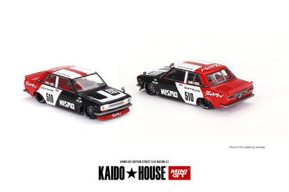 MiniGT X Kaido House 1:64 Datsun Street 510 Racing V1