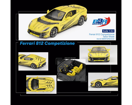 BBR Models 1:64 Ferrari 812 Competizione Tailor Made