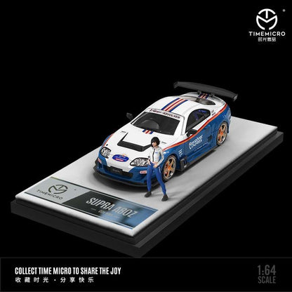 Time Micro 1:64 Toyota Supra A80Z - Advan / Rothman