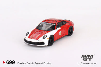 MiniGT 1:64 Porsche 911 (992) Carrera S Safety Car 2023 IMSA Daytona 24 Hrs - MiJo Exclusive #699