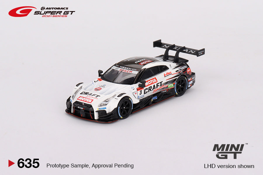 MiniGT 1:64 Japan Exclusive Super GT Nissan GT-R Nismo GT500 #3 NDDP Racing with B-Max 2021 #635