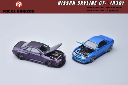 Focal Horizon 1:64 Nissan Skyline GT-R R32 Japan Garage Active - *2 Colors*