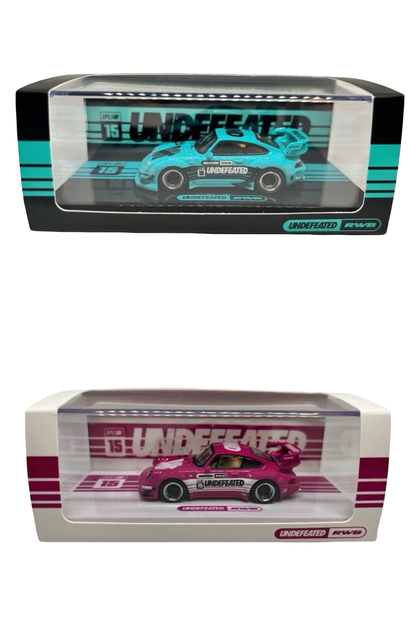 Inno64 X DPLS X Undefeated 1:64 RWB 993 Blue & RWB 964 Pink Pair - 2026 Tokyo Auto Salon Japan