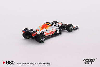 MiniGT 1:64 Red Bull RB16B #33 Max Verstappen 2021 Turkish Grand Prix 2nd Place – MiJo Exclusive #680