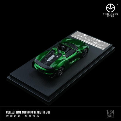 Time Micro 1:64 Porsche 918 Spyder - *2 Colors*