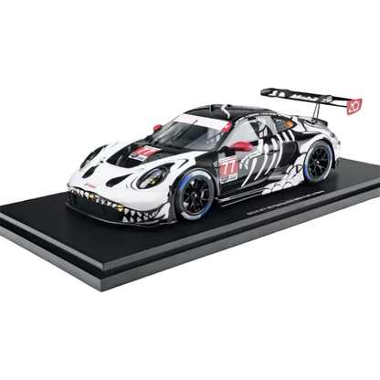 Top Speed 1:18 Resin Model - Porsche 911 GT3 R #77 AO Racing 2025 IMSA Petit Le Mans