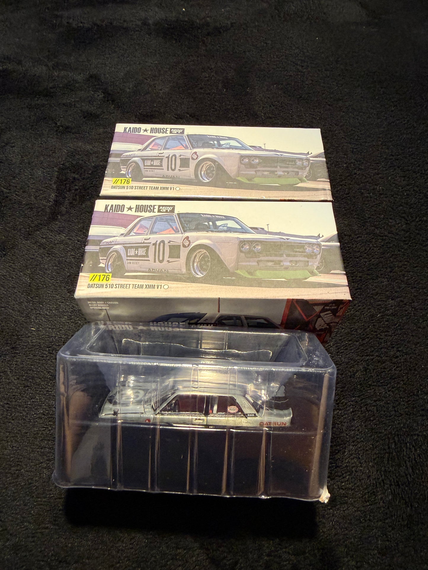 Kaido House 1:64 Datsun 510 Street Team XMM V1 - Regular & Chase PAIR