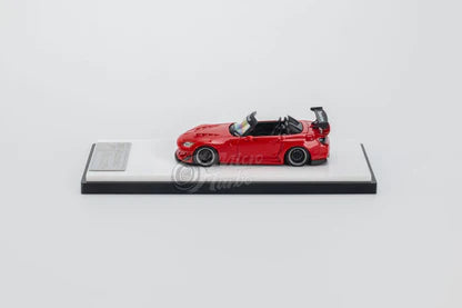 Micro Turbo 1:64 Honda S2000 Rocket Bunny - Red