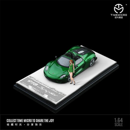 Time Micro 1:64 Porsche 918 Spyder - *2 Colors*