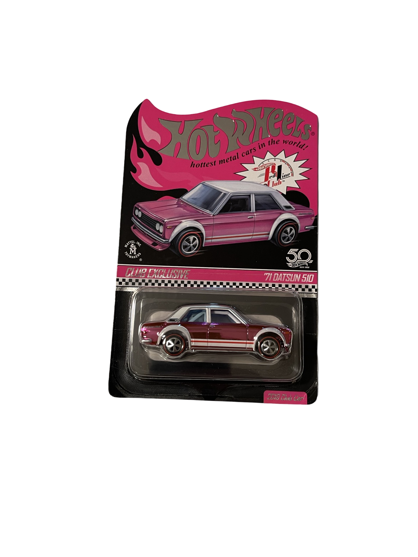 Hot Wheels 1:64 2018 RLC Datsun 510 Pink Party Car