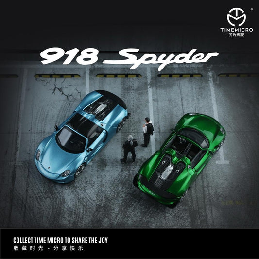 Time Micro 1:64 Porsche 918 Spyder - *2 Colors*