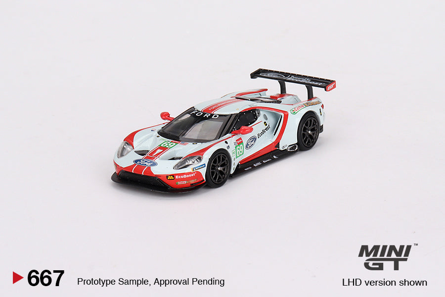 MiniGT 1:64 Ford GT LMGTE PRO 2019 24 Hrs of Le Mans Ford Chip Ganassi Team - 4 Car Box Set