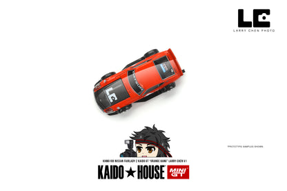 MiniGT X Kaido House 1:64 Nissan Fairlady Z Kaido GT “ORANGE BANG” Larry Chen V1