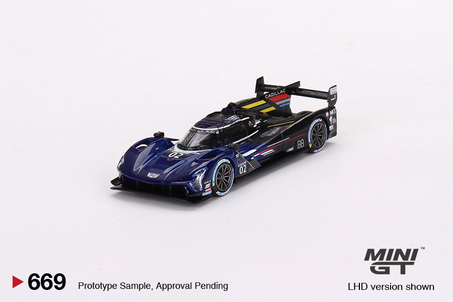 MiniGT 1:64 Cadillac V-Series R #02 Cadillac Racing 2023 IMSA Daytona 24 Hrs – MiJo Exclusive #669