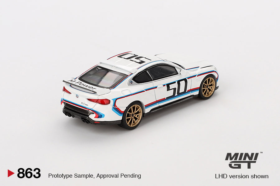 MiniGT 1:64 BMW 3.0 CSL – White #863