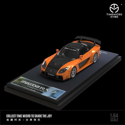 Time Micro 1:64 Tribute To Classics Mazda RX-7 Veilside Fast & Furious - 2 Styles