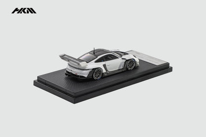 HKM 1:64 Porsche 992 GT3 R Rennsport - White