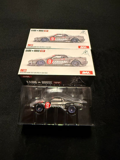 Kaido House 1:64 Honda NSX Kaido Test Car Spec V1 (DAI NSX) - Regular & Chase PAIR
