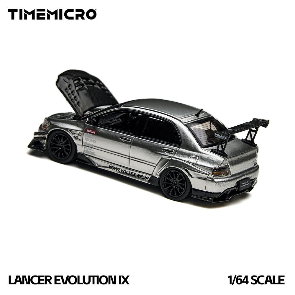 Time Micro 1:64 Mitsubishi Lancer Evo 9 - Silver