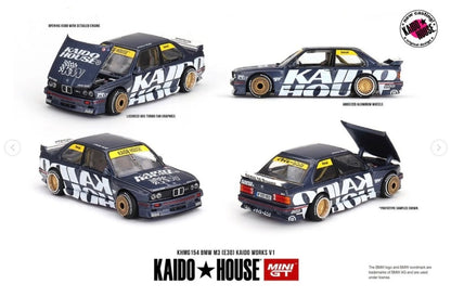 Kaido House 1:64 BMW M3 (E30) Kaido Works V1 - Regular & Chase PAIR